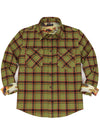 Men's Wildlife Adventure Flannel Plaid Shirt