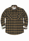 Men's Wildlife Adventure Flannel Plaid Shirt