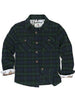 Men's Wildlife Adventure Flannel Plaid Shirt