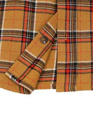 Men's Wildlife Adventure Flannel Plaid Shirt