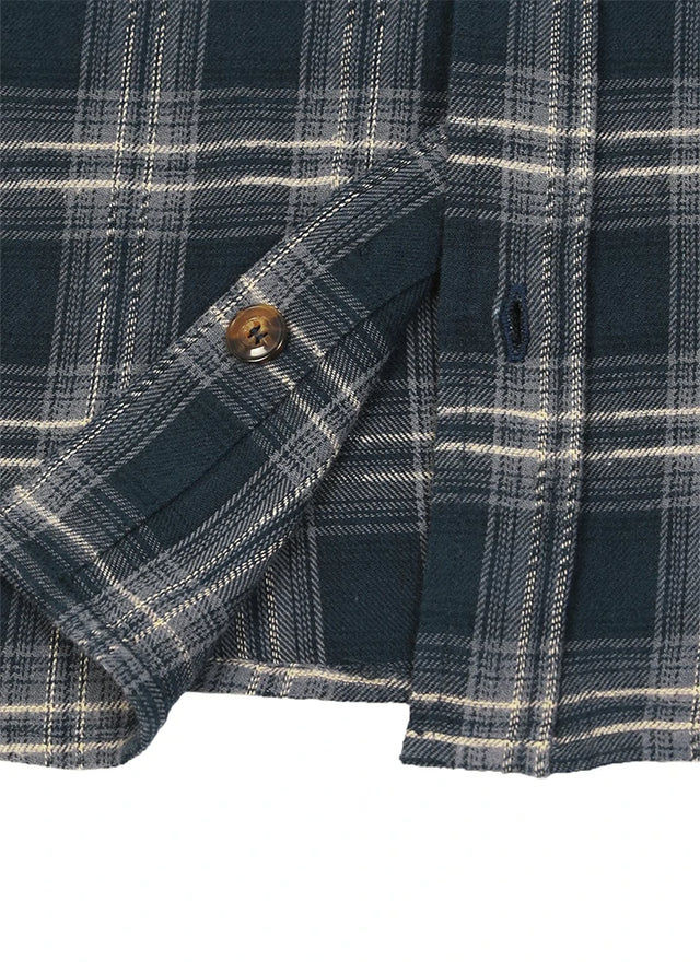 Men's Wildlife Adventure Flannel Plaid Shirt