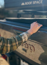 Women's Wildlife Adventure Flannel Plaid Shirt