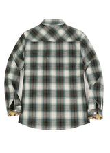 Women's Wildlife Adventure Flannel Plaid Shirt