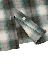 Women's Wildlife Adventure Flannel Plaid Shirt