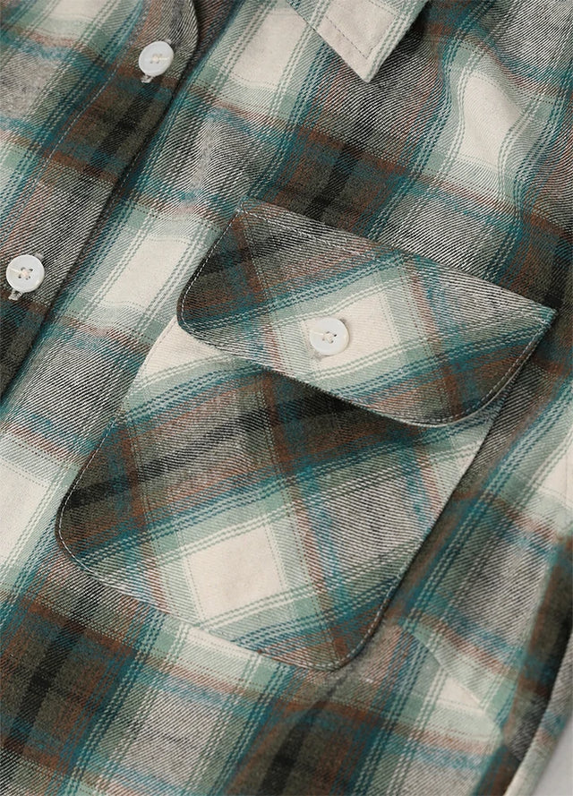 Women's Wildlife Adventure Flannel Plaid Shirt