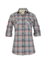 Women's Wildlife Adventure Flannel Plaid Shirt