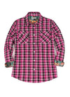 Women's Wildlife Adventure Flannel Plaid Shirt
