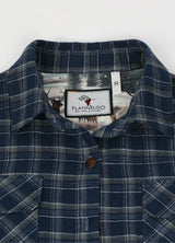 Women's Wildlife Adventure Flannel Plaid Shirt