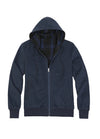 Women's Zip-Up Reversible Plaid Hooded Sweatshirt