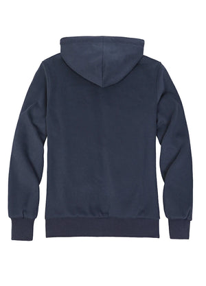Women's Zip-Up Reversible Plaid Hooded Sweatshirt