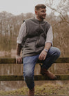 Men's Arctic Quilt Lined Washed Rugged Duck Canvas Vest