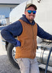 Men's Arctic Quilt Lined Washed Rugged Duck Canvas Vest
