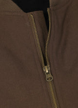 Men's Arctic Quilted Lined Washed Rugged Duck Canvas Work Vest,Zip Up