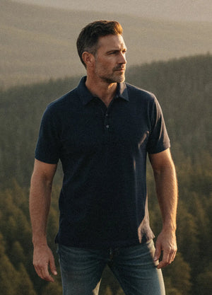 Men's Heritage Retro Short Sleeve Polo Shirt