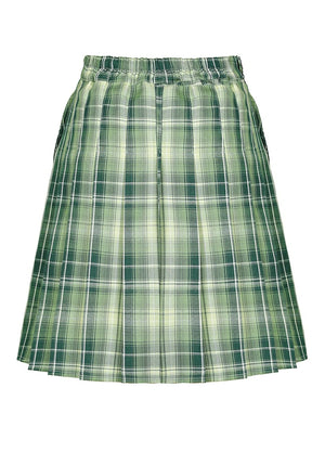 Women's Somnia High-Waisted Plaid Pleated Mini Skirt