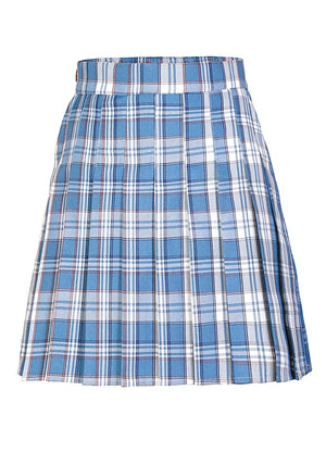 Women's Somnia High-Waisted Plaid Pleated Mini Skirt