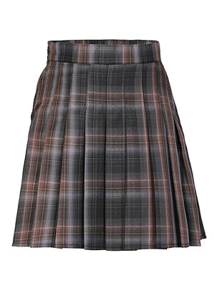 Women's Nocturne High-Waisted Plaid Pleated Mini Skirt