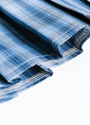 Women's Somnia High-Waisted Plaid Pleated Mini Skirt