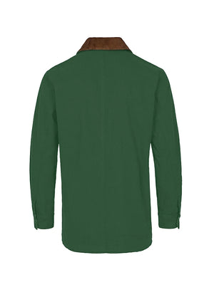 Back view of moss men's heritage vintage field jacket-XR807MS-M,XR807MS-L,XR807MS-XL,XR807MS-XXL