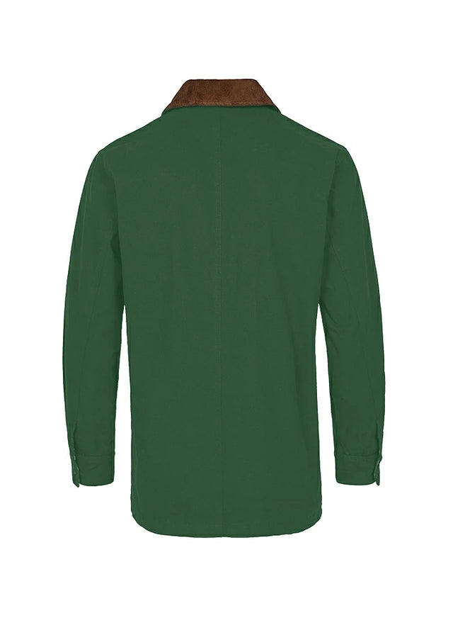 Back view of moss men's heritage vintage field jacket-XR807MS-M,XR807MS-L,XR807MS-XL,XR807MS-XXL