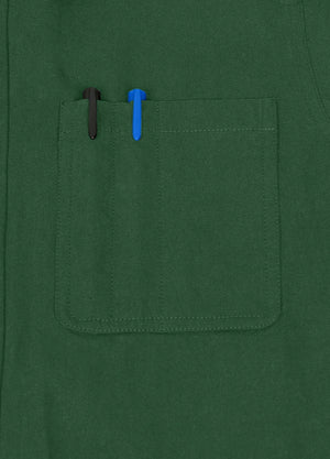Close-up of the hand pocket on moss men's heritage vintage field jacket-XR807MS-M,XR807MS-L,XR807MS-XL,XR807MS-XXL