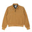 Front view of camel brown men's vintage corduroy jacket 