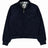 Front view of navy men's vintage corduroy jacket