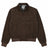 Front view of vintage brown men's vintage corduroy jacket 