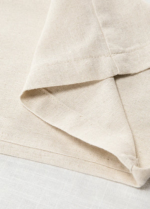 Men’s Linen Blend Pull-On Beach Pants, Relaxed Fit