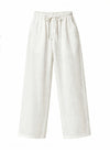 Men’s Linen Blend Pull-On Beach Pants, Relaxed Fit