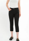 Women's Slim Straight Stretch Cropped Pants