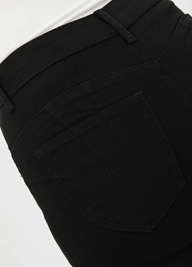 Women's Slim Straight Stretch Cropped Pants