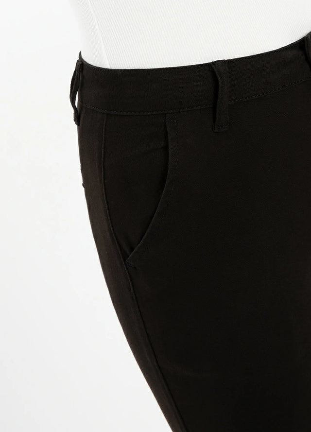 Women's Summer Solid Stretch Bermuda Shorts, 10 inch