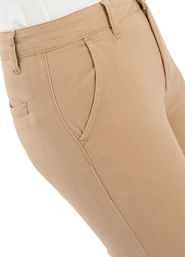 Women's Summer Solid Stretch Bermuda Shorts, 10 inch