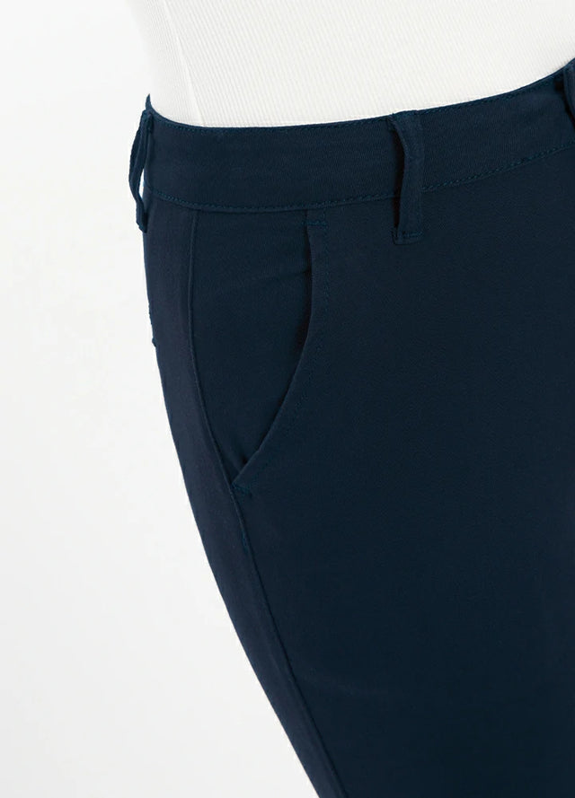 Women's Summer Solid Stretch Bermuda Shorts, 10 inch