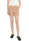 Women's Summer Casual Solid Chino Shorts, 4 Inch