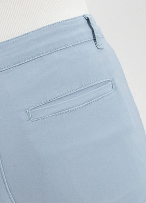 Women's Summer Casual Solid Chino Shorts, 4 Inch