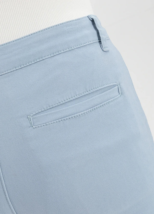 Women's Summer Casual Solid Chino Shorts, 4 Inch