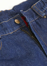 Women's Flannel Lined Jeans,Straight Leg