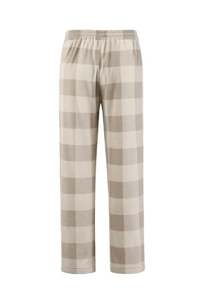 Men’s Fleece Plaid Pajama Pants
