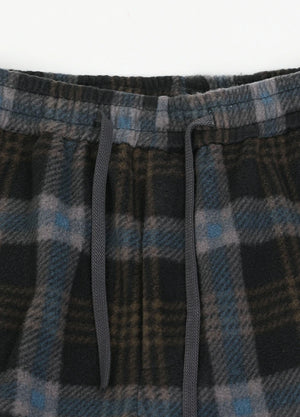 Men’s Fleece Plaid Pajama Pants