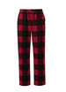 Herren-Pyjamahose aus Fleece mit Karomuster