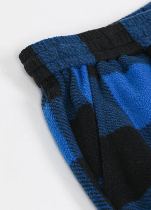 Men's Fleece Plaid Pajama Pants