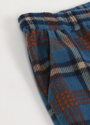Men’s Fleece Plaid Pajama Pants