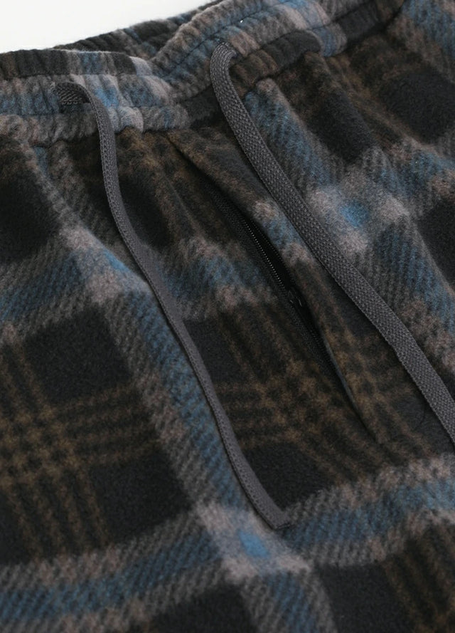 Men’s Fleece Plaid Pajama Pants