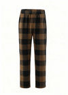 Boys Fleece Plaid Pajama Pants