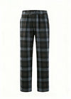 Boys Fleece Plaid Pajama Pants