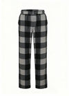 Girl’s Fleece Plaid Pajama Pants