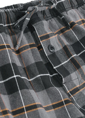 Men's Cotton Flannel Long Sleeve Pajama Set