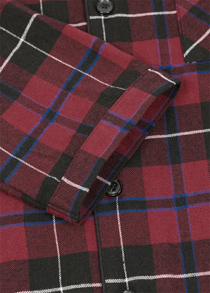 Men's Cotton Flannel Long Sleeve Pajama Set